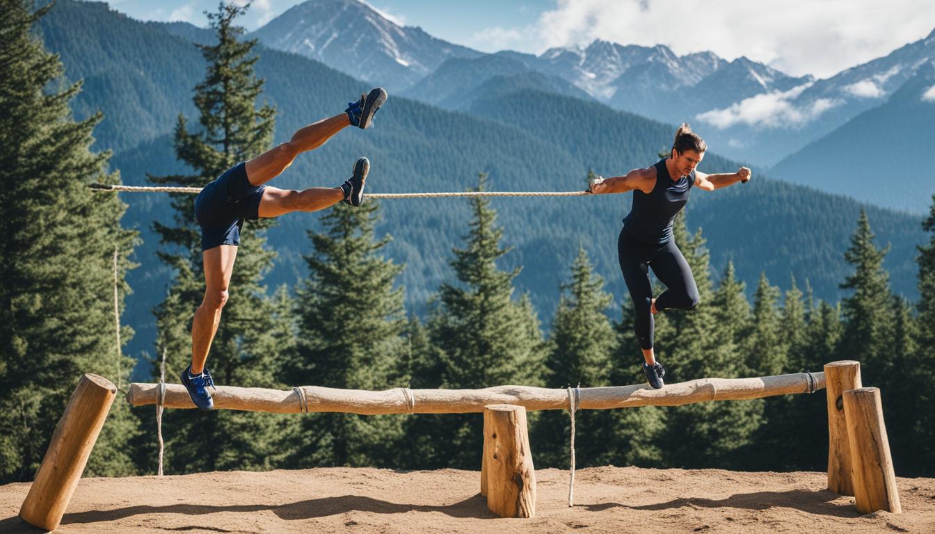 Balancing Acts: The Importance of Balance Exercises in Obstacle Courses