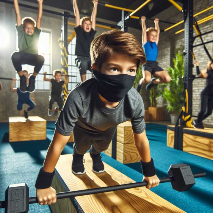 Ninja Warrior 7 Elements for Kids Martial Arts Obstacle Courses