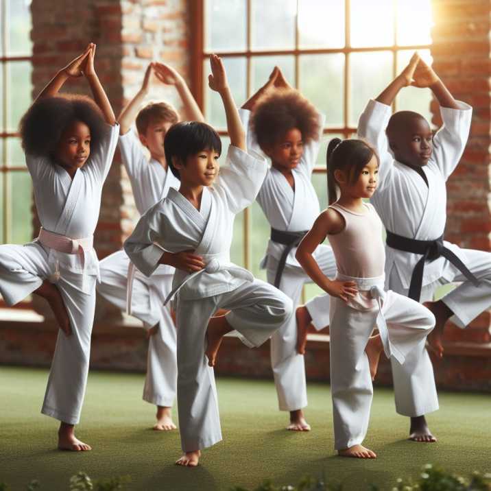 Balance in Kids Martial Arts