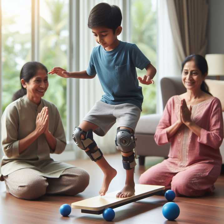 Always supervise balance activities, especially for younger children, to prevent accidents