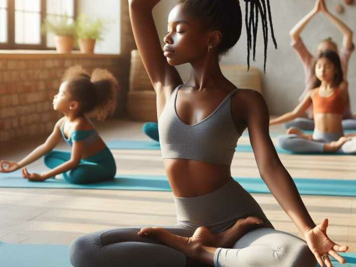 yoga poses focus on balance for kids