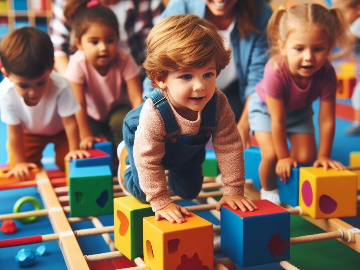 Preschooler Obstacle Course