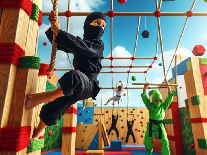 Ninja Warrior Courses in Kids Martial Arts