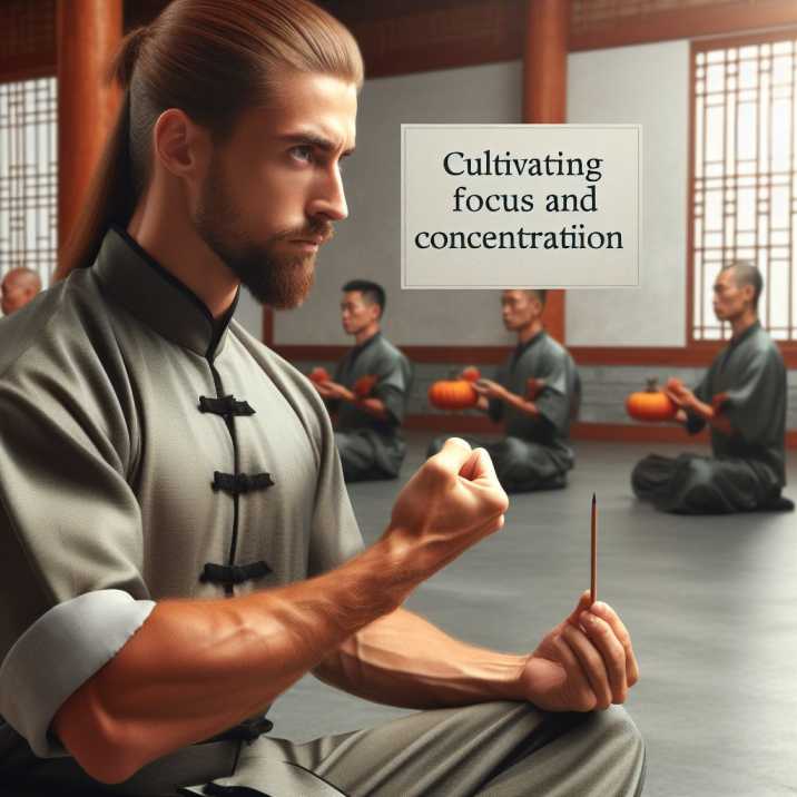 a practitioner's disciplined concentration during training under the "Cultivating Focus and Concentration" section to highlight the significance of mental focus.