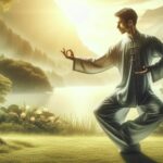 A Tai Chi master demonstrating Kung Fu Techniques for Diffusing Tense Situations