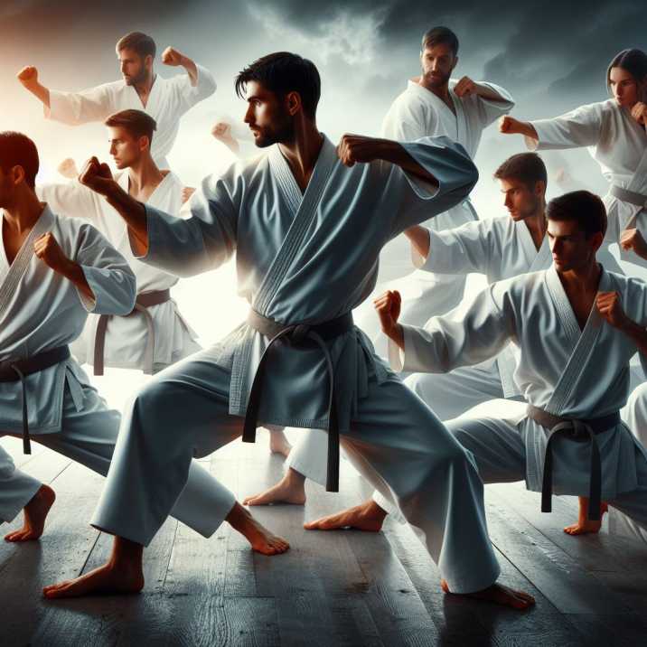 Techniques in Karate