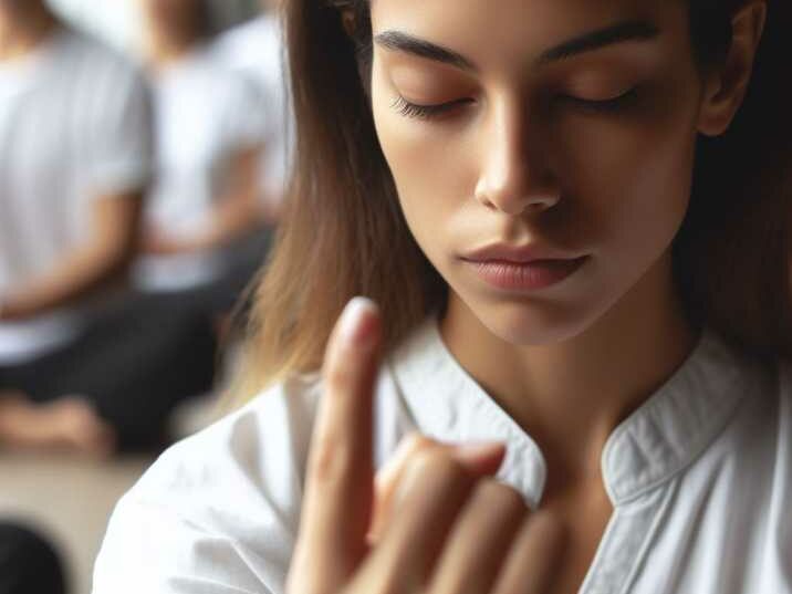 Close-up of a person practicing Kung Fu for Social Anxiety Disorder