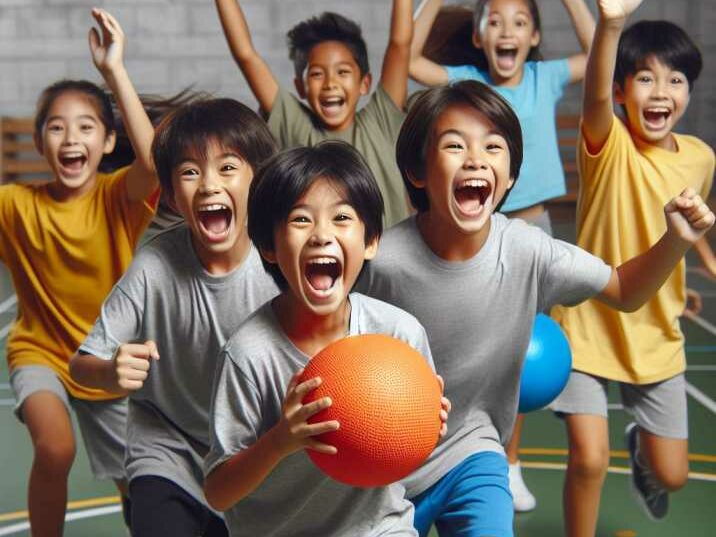 Dodgeball for Children's Physical and Social Development