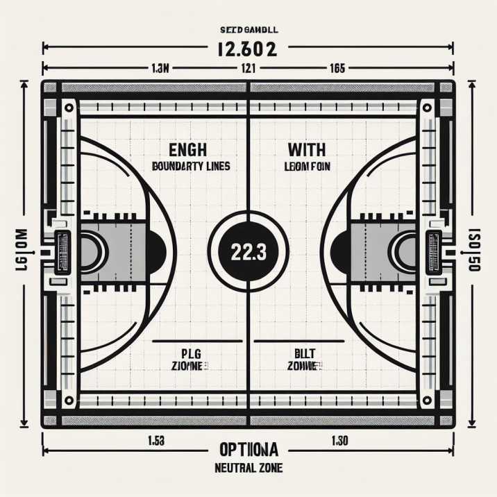 Dimensions of a Standard Dodgeball Court