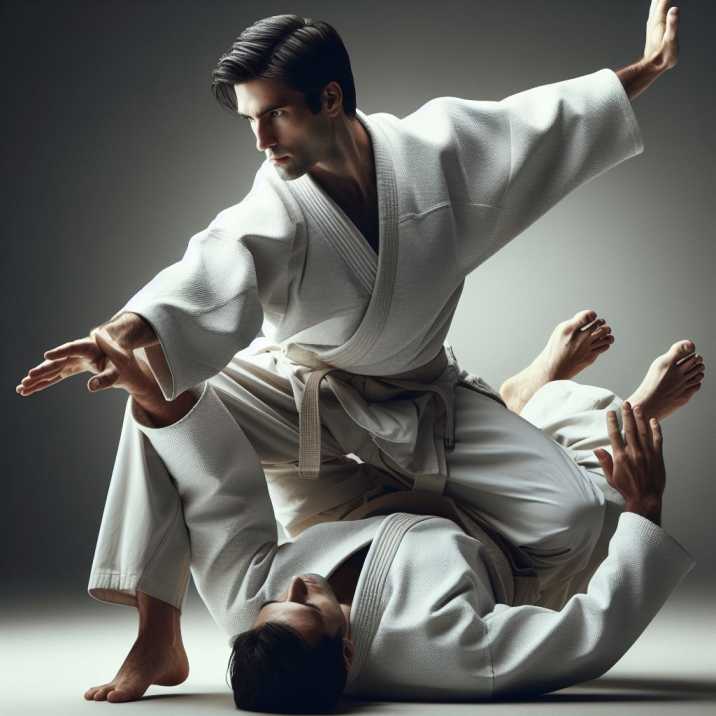 Flowing with Energy: Aikido Technique Demonstration