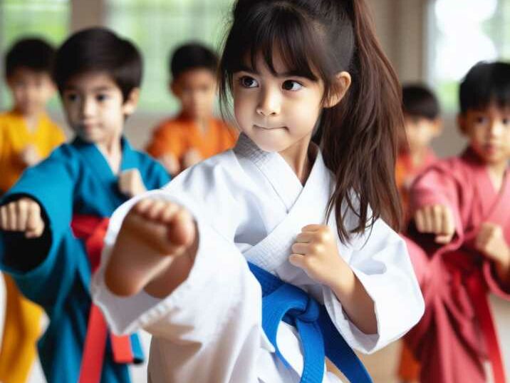 Practice of Self-Defense Martial Arts for Kids