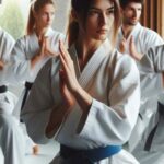 Karate Modern Martial Arts Training Session