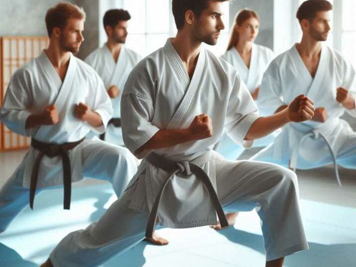 Karate and Kung Fu Training Session