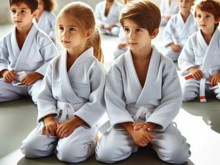 Kids practice in class with the following Brazilian Jiu-Jitsu rules.