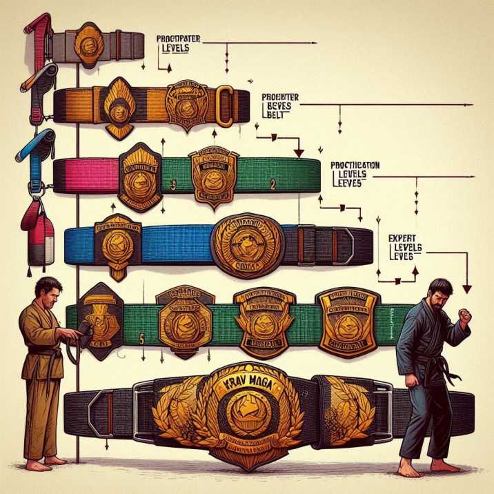 Krav Maga Belts Progression Chart