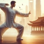 Demonstration of Tai Chi self-defense techniques with a focus on redirection and balance