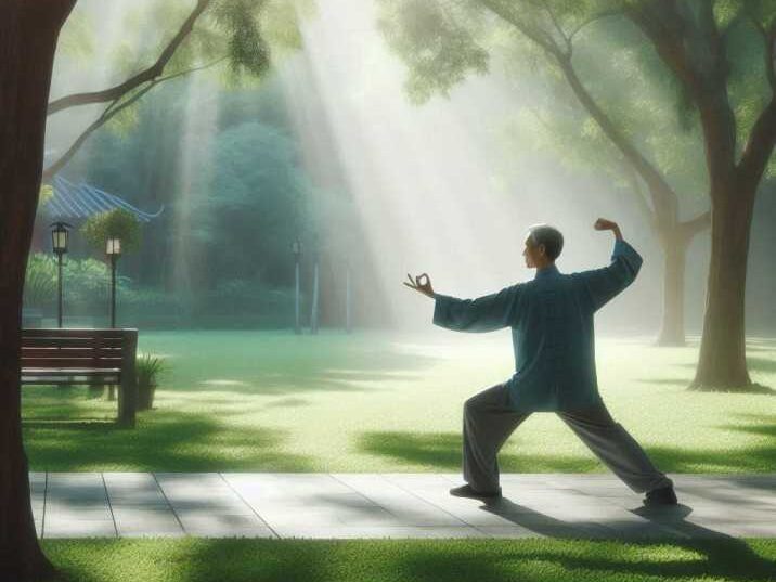 Tai Chi practice is a Peaceful Martial Arts