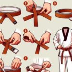 Step-by-step How to Tie a Taekwondo Belt.