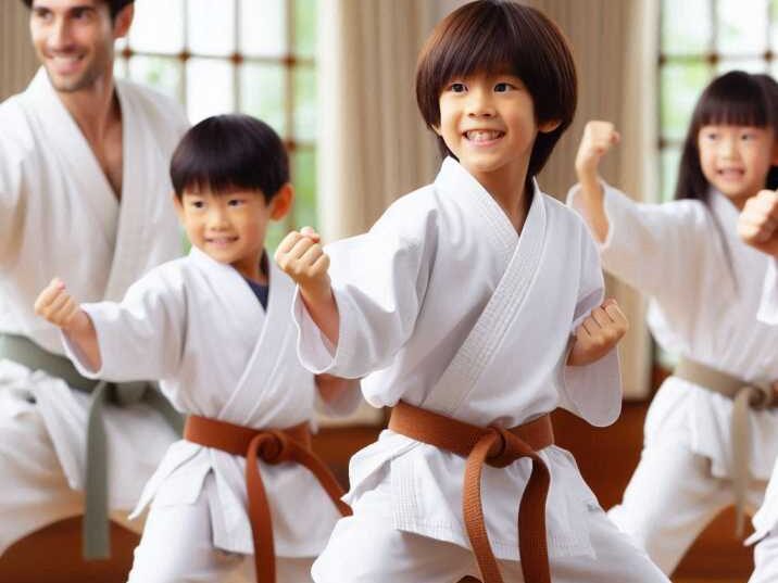 Karate Training for Children