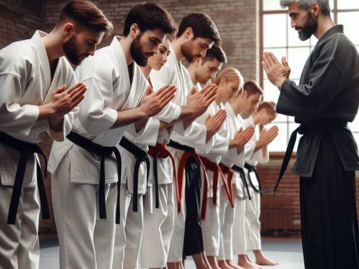 Showing Respect for others is the main point of Traditional Martial Arts