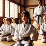 Children practising Karate as considered Best Martial Arts for Kids