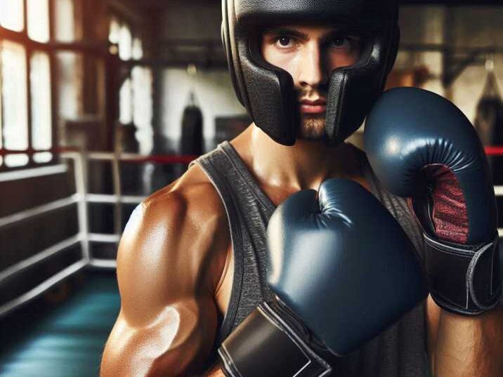 Young boxers with protective gear because Boxing is the most dangerous combat sport