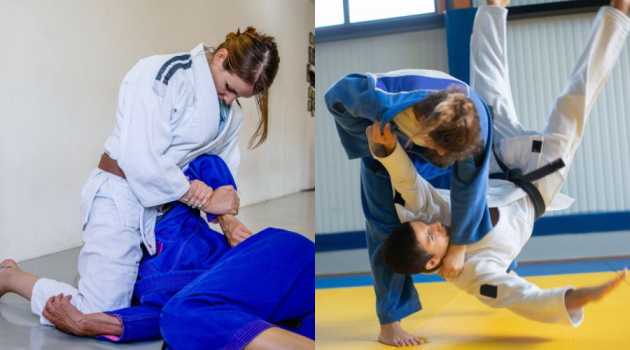 Differences Between Jiu-Jitsu and Judo